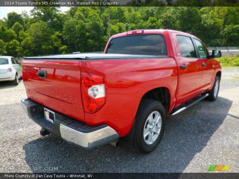 Radiant Red / Graphite 2014 Toyota Tundra SR5 Crewmax 4x4
