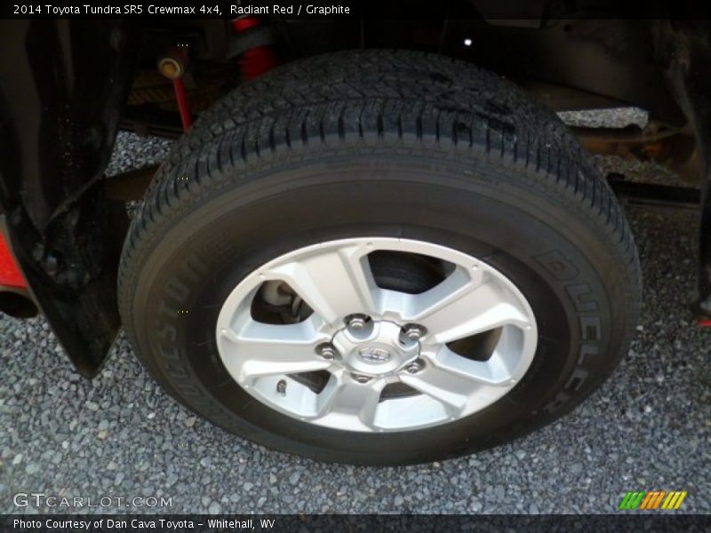 Radiant Red / Graphite 2014 Toyota Tundra SR5 Crewmax 4x4