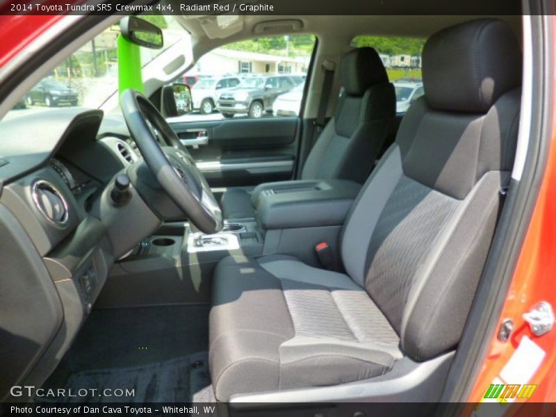 Radiant Red / Graphite 2014 Toyota Tundra SR5 Crewmax 4x4