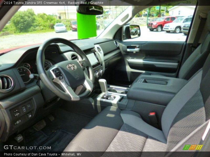 Radiant Red / Graphite 2014 Toyota Tundra SR5 Crewmax 4x4