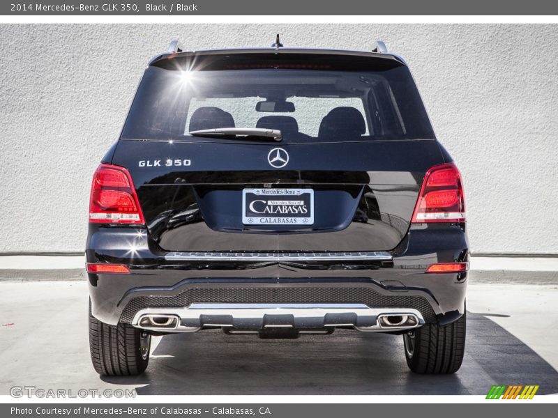 Black / Black 2014 Mercedes-Benz GLK 350