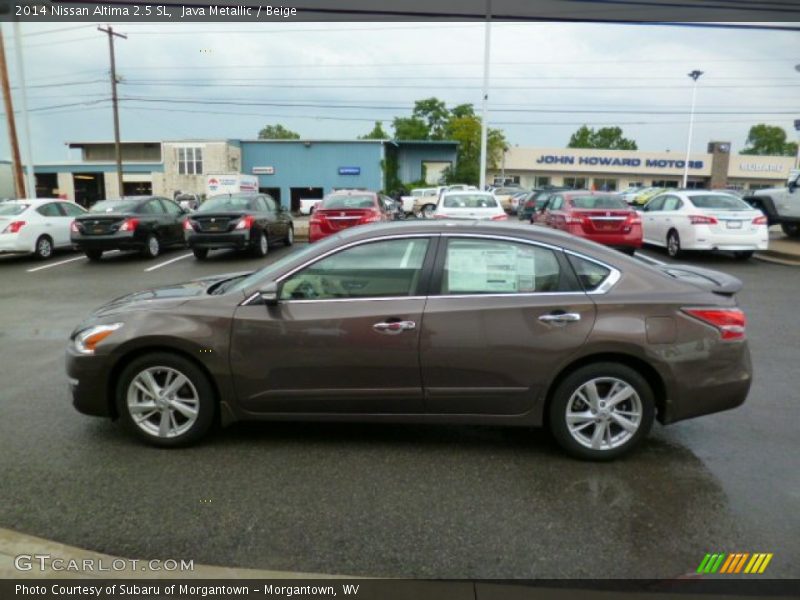 Java Metallic / Beige 2014 Nissan Altima 2.5 SL