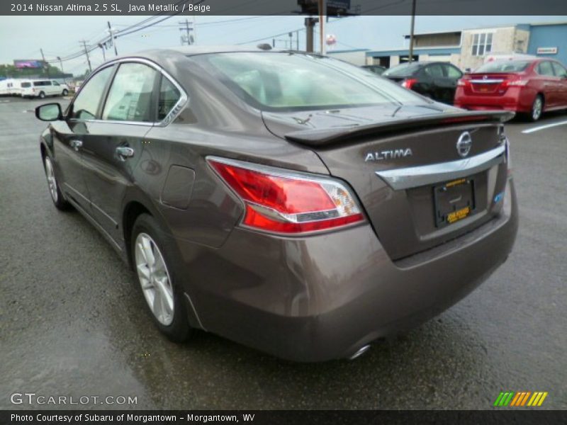 Java Metallic / Beige 2014 Nissan Altima 2.5 SL