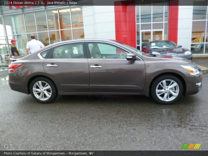 Java Metallic / Beige 2014 Nissan Altima 2.5 SL