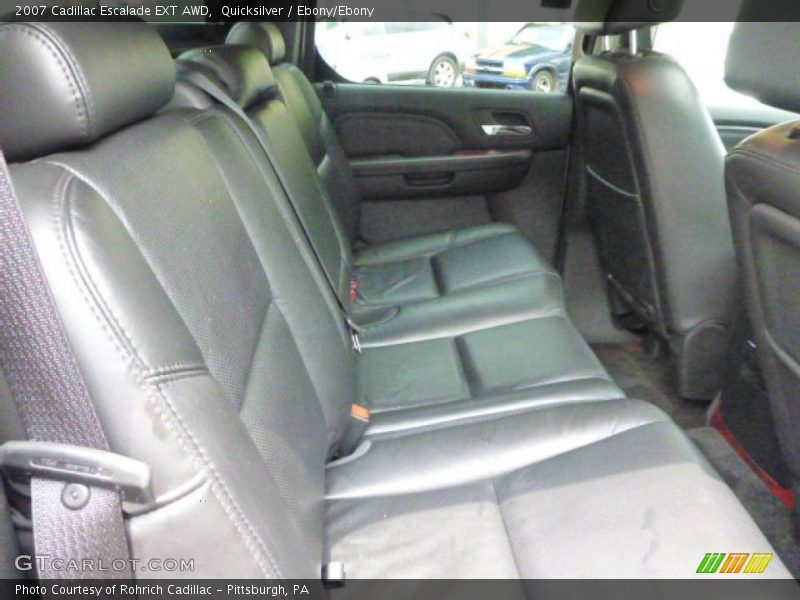 Quicksilver / Ebony/Ebony 2007 Cadillac Escalade EXT AWD