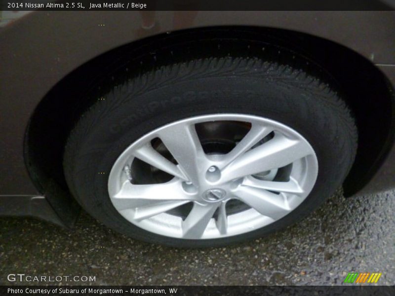 Java Metallic / Beige 2014 Nissan Altima 2.5 SL