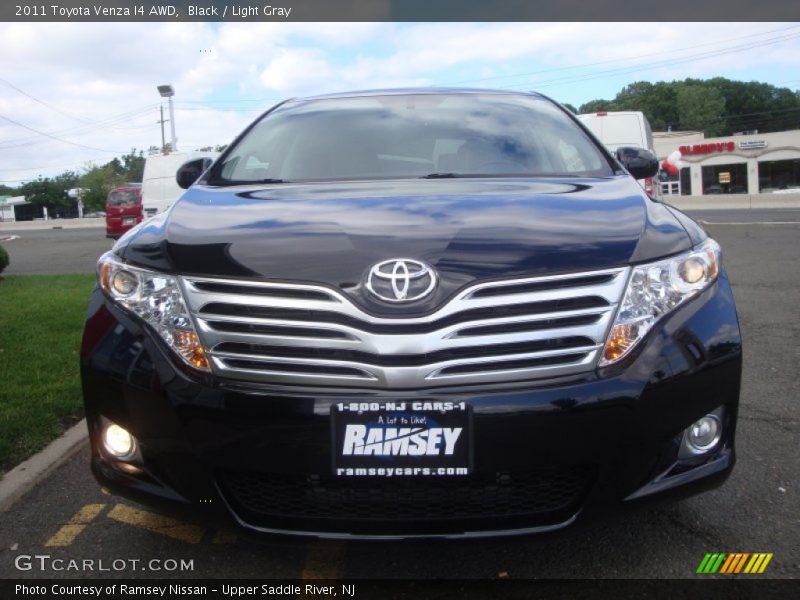 Black / Light Gray 2011 Toyota Venza I4 AWD