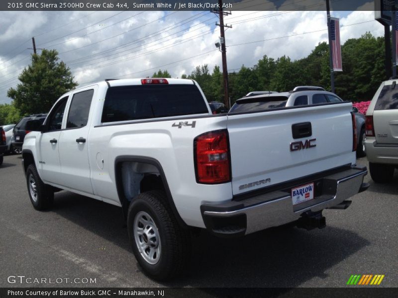 Summit White / Jet Black/Dark Ash 2015 GMC Sierra 2500HD Crew Cab 4x4