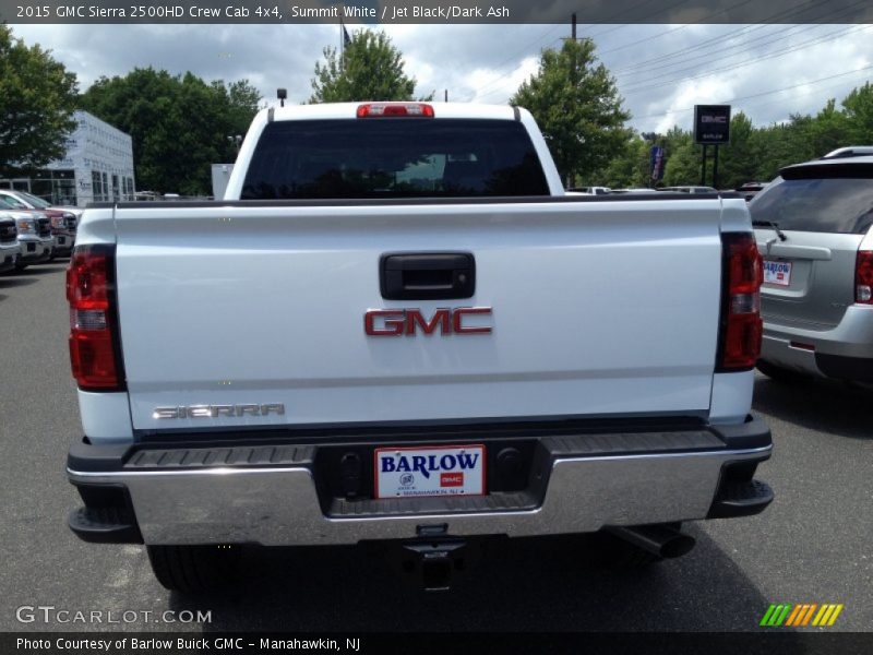 Summit White / Jet Black/Dark Ash 2015 GMC Sierra 2500HD Crew Cab 4x4