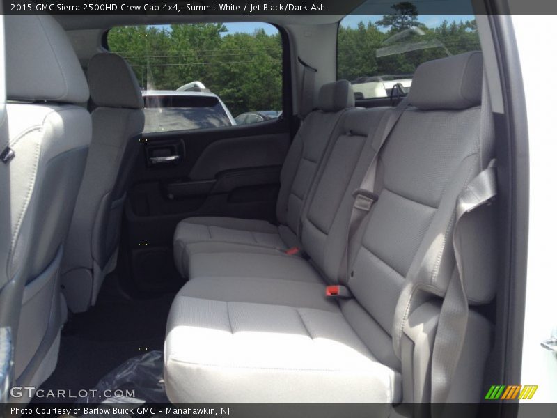 Summit White / Jet Black/Dark Ash 2015 GMC Sierra 2500HD Crew Cab 4x4
