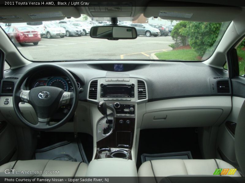 Black / Light Gray 2011 Toyota Venza I4 AWD