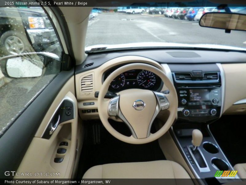 Dashboard of 2015 Altima 2.5 S
