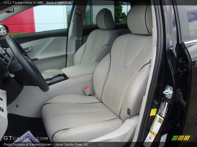 Black / Light Gray 2011 Toyota Venza I4 AWD