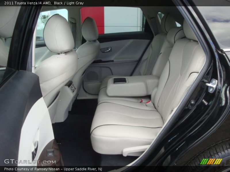 Black / Light Gray 2011 Toyota Venza I4 AWD