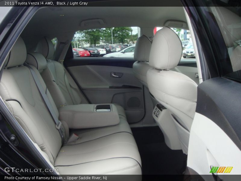 Black / Light Gray 2011 Toyota Venza I4 AWD
