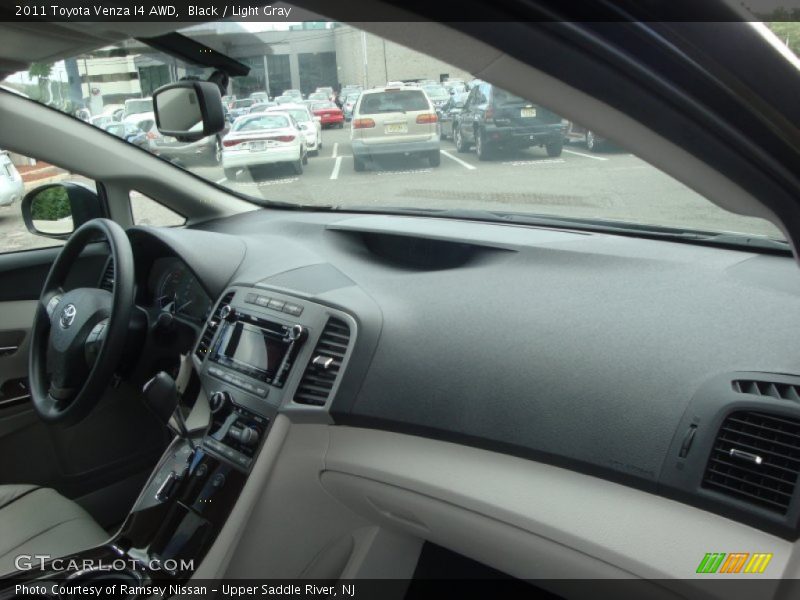 Black / Light Gray 2011 Toyota Venza I4 AWD