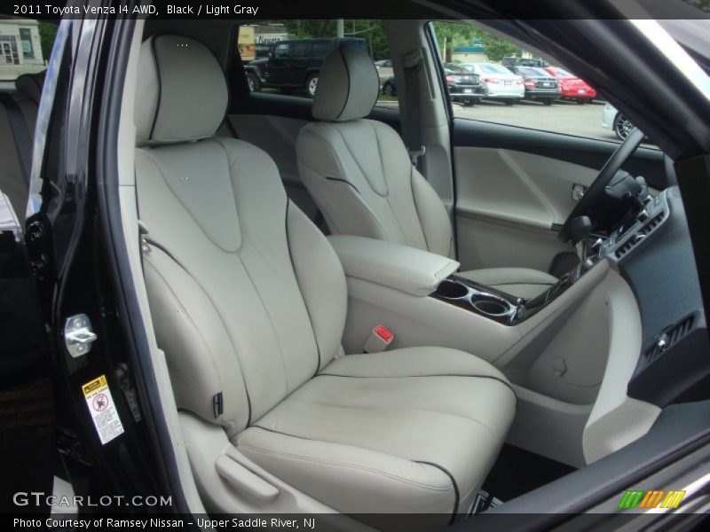 Black / Light Gray 2011 Toyota Venza I4 AWD