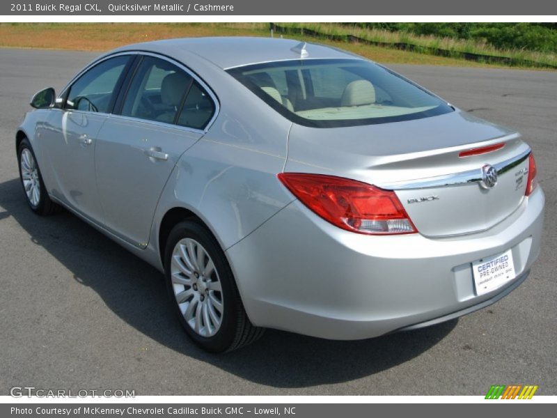 Quicksilver Metallic / Cashmere 2011 Buick Regal CXL