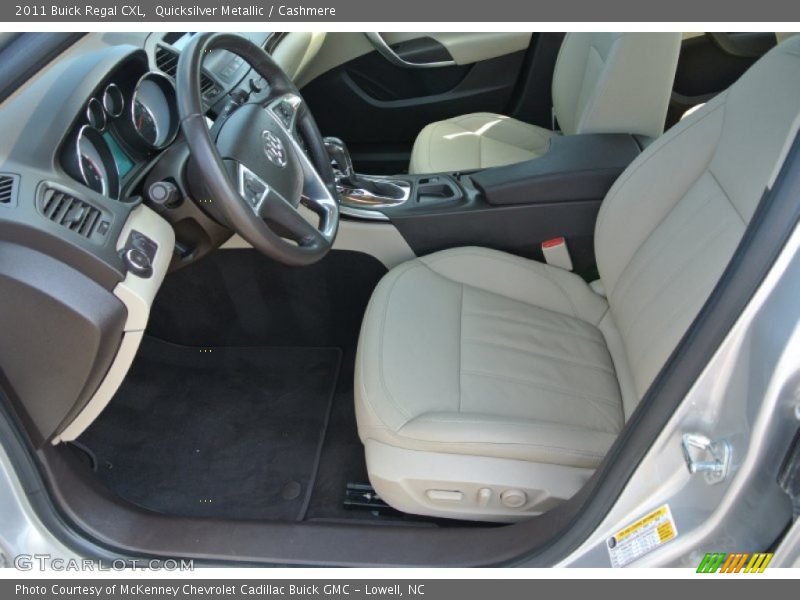 Quicksilver Metallic / Cashmere 2011 Buick Regal CXL