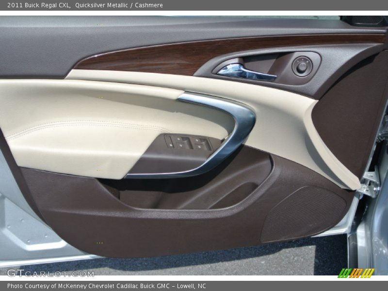 Quicksilver Metallic / Cashmere 2011 Buick Regal CXL