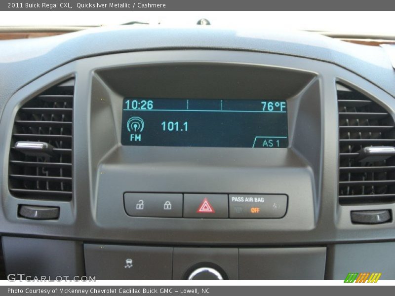 Quicksilver Metallic / Cashmere 2011 Buick Regal CXL