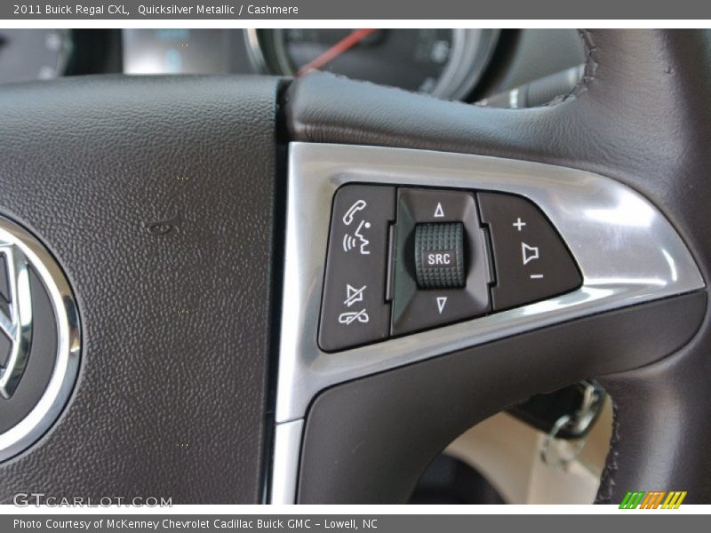 Quicksilver Metallic / Cashmere 2011 Buick Regal CXL