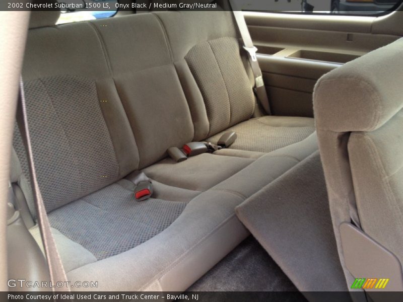 Onyx Black / Medium Gray/Neutral 2002 Chevrolet Suburban 1500 LS