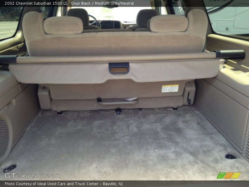 Onyx Black / Medium Gray/Neutral 2002 Chevrolet Suburban 1500 LS