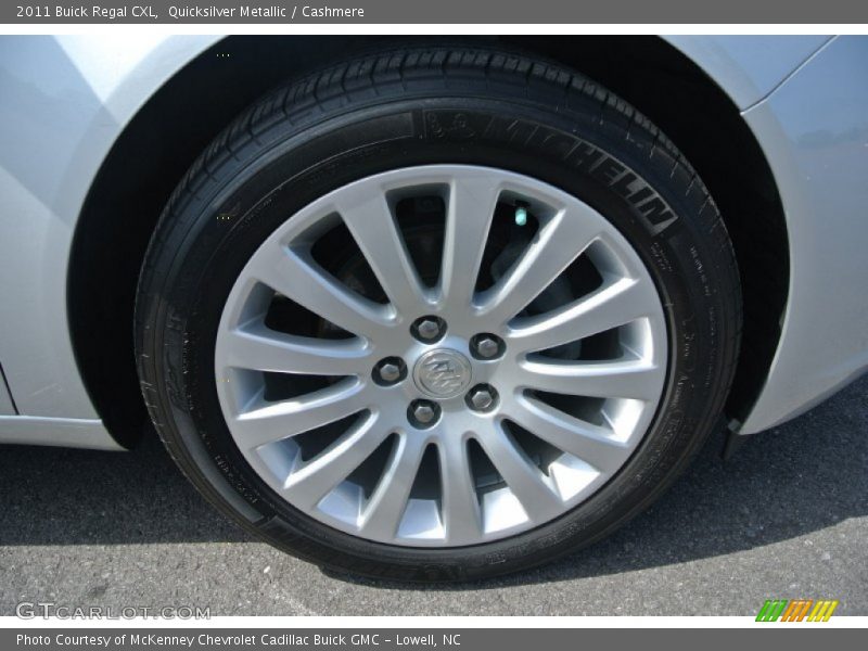 Quicksilver Metallic / Cashmere 2011 Buick Regal CXL