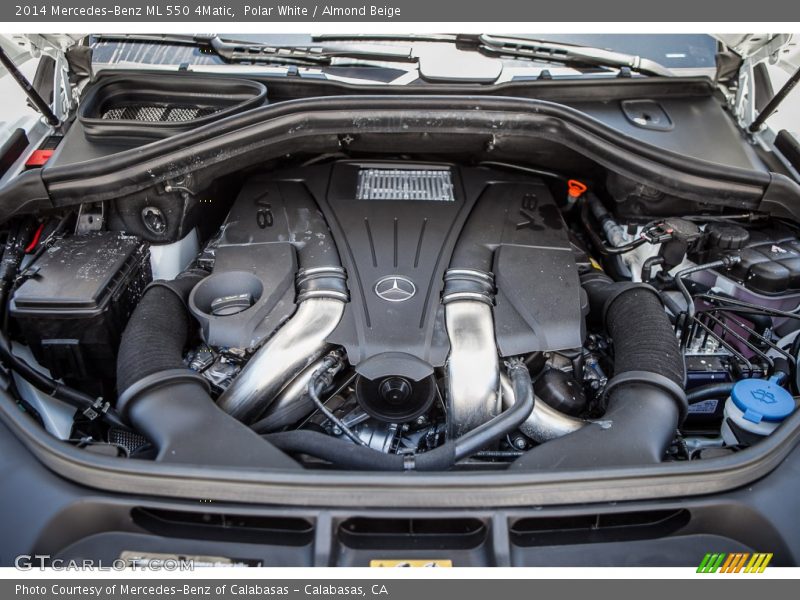  2014 ML 550 4Matic Engine - 4.6 Liter Twin-Turbocharged DOHC 32-Valve VVT V8