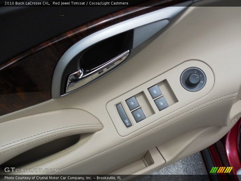 Red Jewel Tintcoat / Cocoa/Light Cashmere 2010 Buick LaCrosse CXL