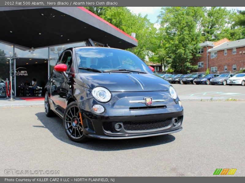 Nero (Black) / Abarth Nero Cloth (Black) 2012 Fiat 500 Abarth