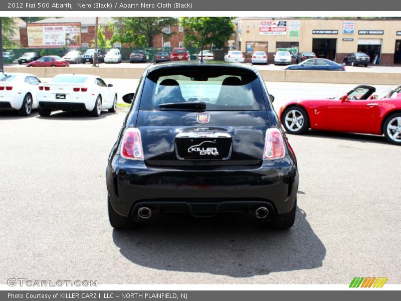 Nero (Black) / Abarth Nero Cloth (Black) 2012 Fiat 500 Abarth