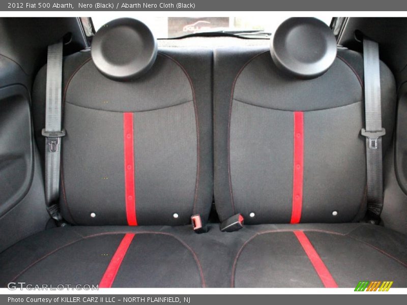 Nero (Black) / Abarth Nero Cloth (Black) 2012 Fiat 500 Abarth