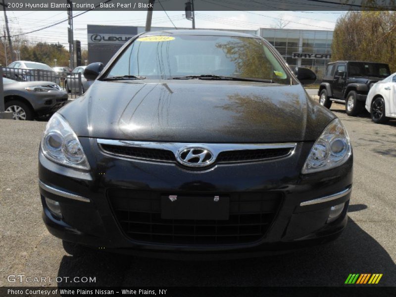 Black Pearl / Black 2009 Hyundai Elantra Touring