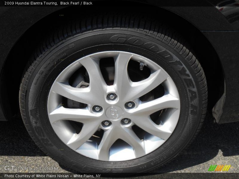 Black Pearl / Black 2009 Hyundai Elantra Touring