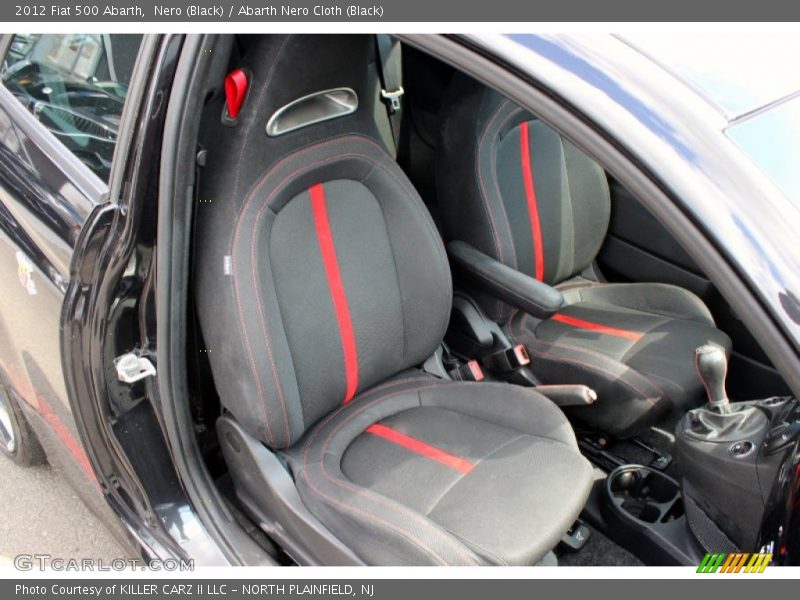 Nero (Black) / Abarth Nero Cloth (Black) 2012 Fiat 500 Abarth