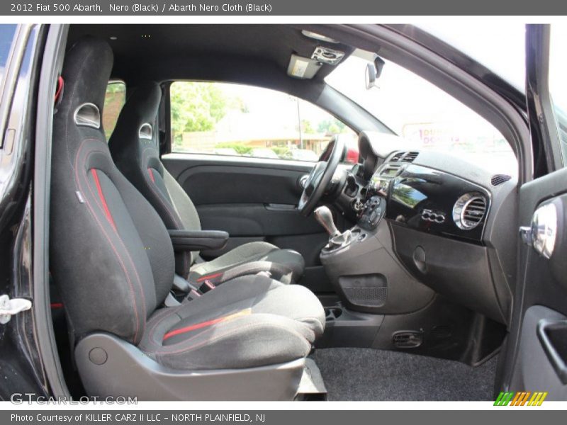 Nero (Black) / Abarth Nero Cloth (Black) 2012 Fiat 500 Abarth