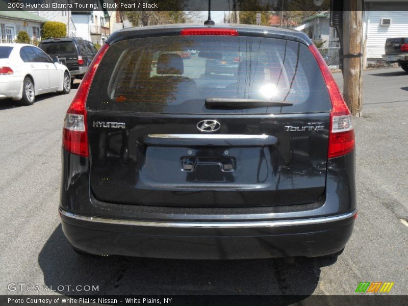 Black Pearl / Black 2009 Hyundai Elantra Touring