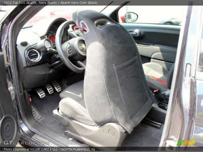 Nero (Black) / Abarth Nero Cloth (Black) 2012 Fiat 500 Abarth