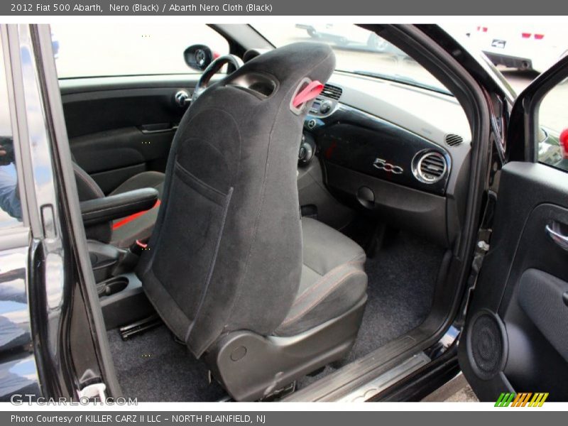 Nero (Black) / Abarth Nero Cloth (Black) 2012 Fiat 500 Abarth
