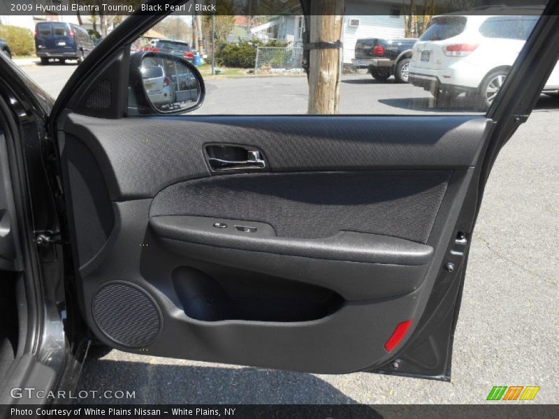 Black Pearl / Black 2009 Hyundai Elantra Touring