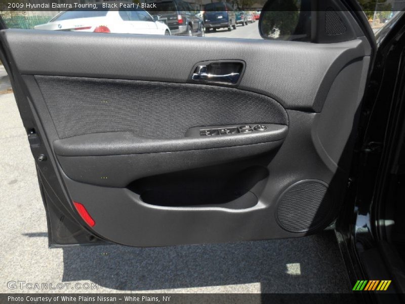 Black Pearl / Black 2009 Hyundai Elantra Touring