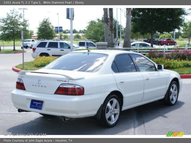 White Diamond Pearl / Ebony 2003 Acura TL 3.2 Type S