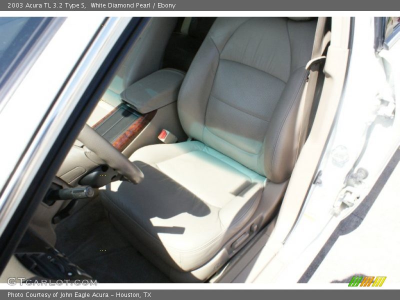 White Diamond Pearl / Ebony 2003 Acura TL 3.2 Type S