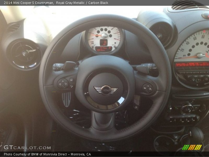 Royal Gray Metallic / Carbon Black 2014 Mini Cooper S Countryman