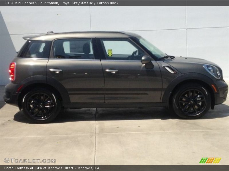 Royal Gray Metallic / Carbon Black 2014 Mini Cooper S Countryman