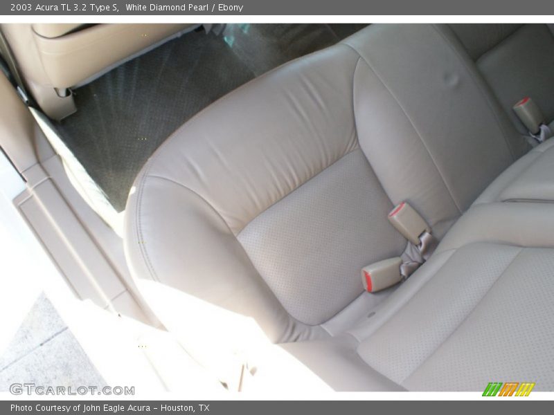 White Diamond Pearl / Ebony 2003 Acura TL 3.2 Type S