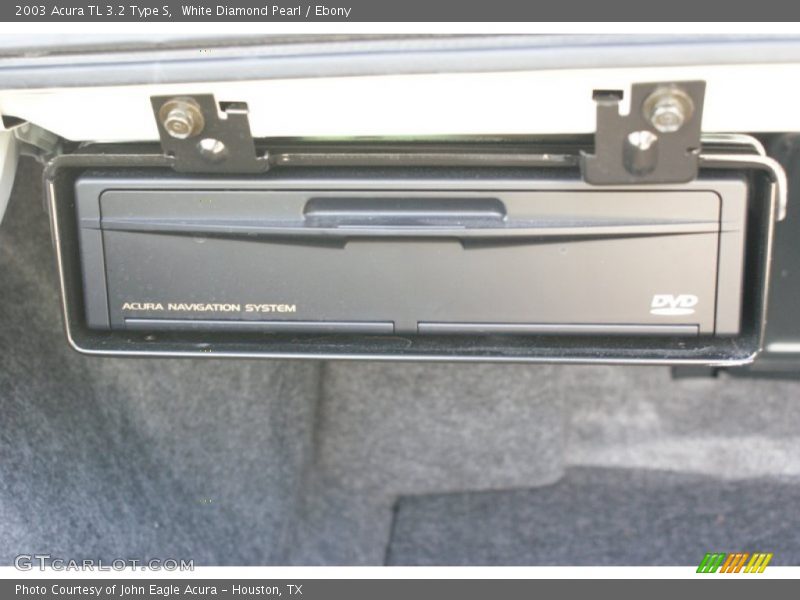 White Diamond Pearl / Ebony 2003 Acura TL 3.2 Type S