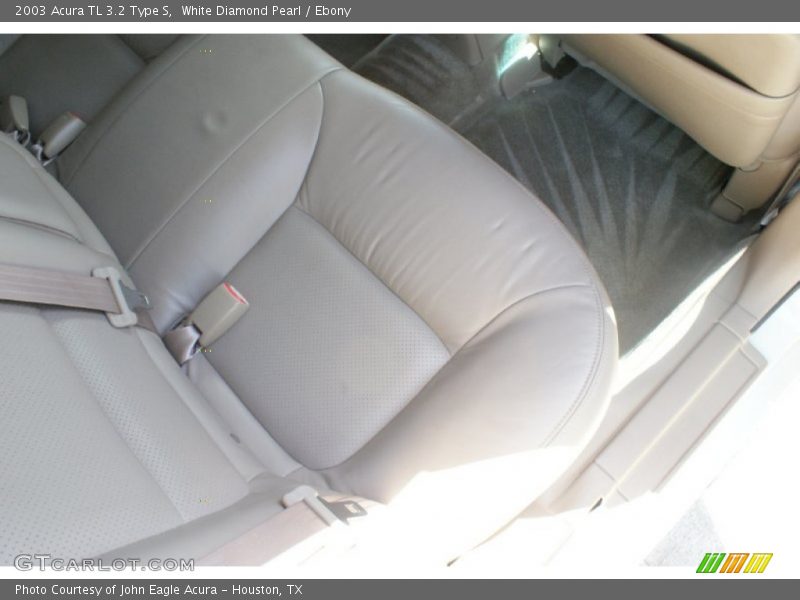 White Diamond Pearl / Ebony 2003 Acura TL 3.2 Type S
